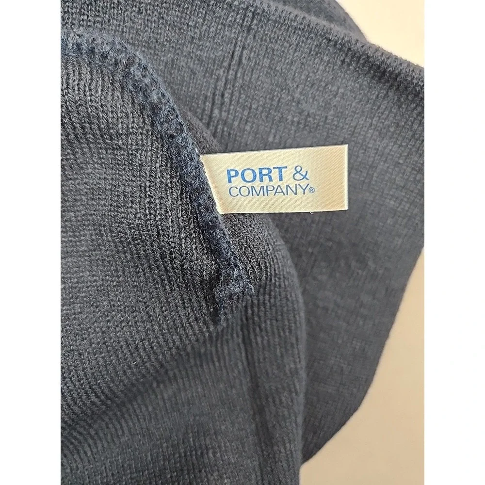 Lot Of 11‎ Navy Port & Company CP94 Unisex Knit Navy Beanies 100% Acrylic